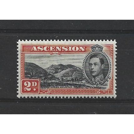 Ascension.SG41 2d Green Mountain.Perfs 13 1/2.Mounted Mint.Aug24o