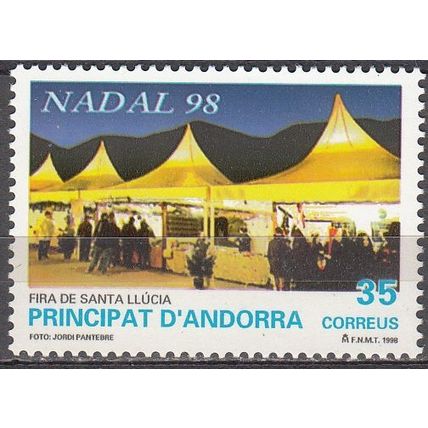 Andorra Español 1998 Michel 262 Neuf ** Cote (2008) 1.00 € Foire de Sainte-Lucie