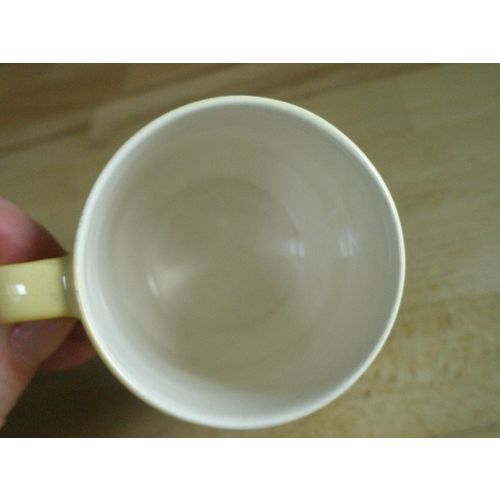 Lovely Vintage Carlton Ware Yellow / Brown Coffee Cup