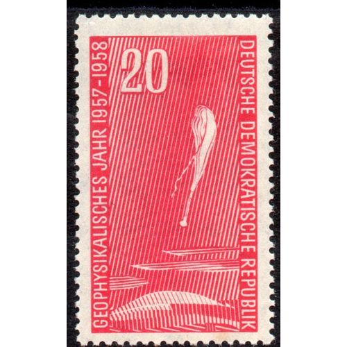 East Germany SgE343 20pf fine lightly m/mint (G197)