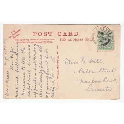 The Black Rabbit Pub Arundel Postcard West Sussex 1910 Wyndham Series W9023