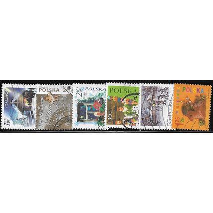 1980/2010 6 different values - fine used (o)