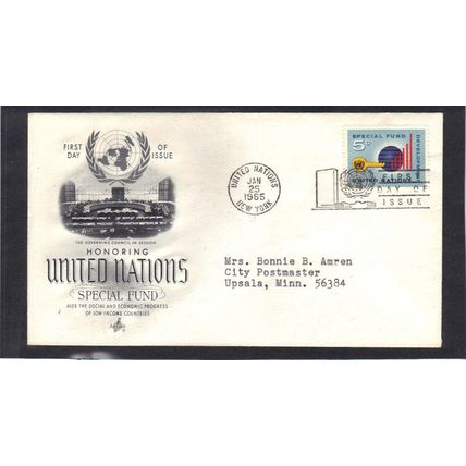 FDC Art Craft 137 5c Special Fund (Cachet-Typed/A) CV39253