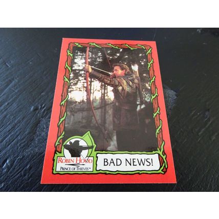 1991 Topps Robin Hood Prince of Thieves Card # 43 Bad News! Near Mint (7)