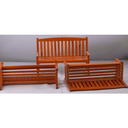 1:12th Doll Dollshouse Garden Bench