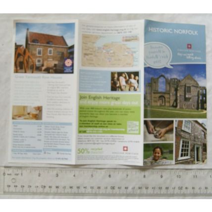 Leaflet Historic Norfolk, English Heritage