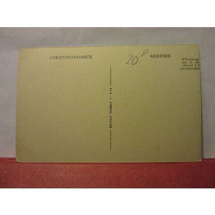 COTE D'AZUR, NICE, FRANCE unused vintage postcard =