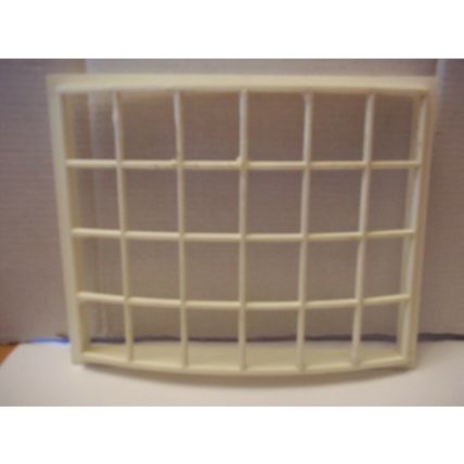DOLLS HOUSE BOW WINDOW 24 PANE - PLASTIC