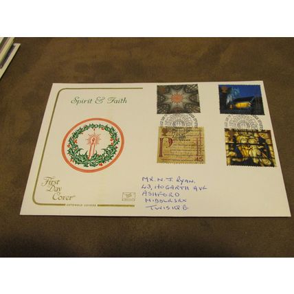 Cotswold 2000 GB FDC Cover - Spirit & Faith
