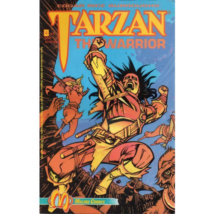 TARZAN THE WARRIOR #4 - MALIBU COMICS (1992)