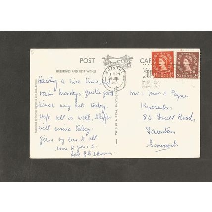 Postcard Bristol Westbury on Trym Canford Park
