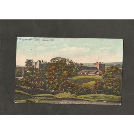 Postcard Northumberland Hexham Willimoteswyke Castle Bardon Mill