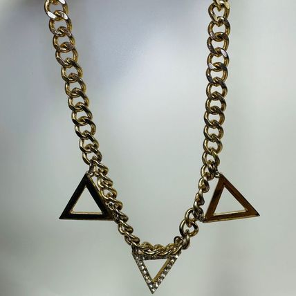 Assorted Statement Necklaces & Bracelet Set Geometric Floral Fashion Jewelry