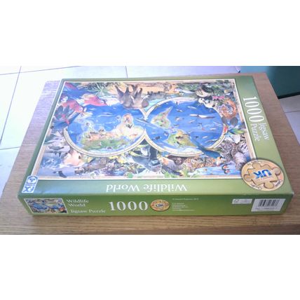 WILDLIFE WORLD by Howard Robinson Jigsaw Puzzle (1000 Piece) FX Schmid (2019)