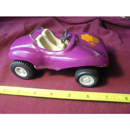 1970's TONKA PURPLE DUNE BUGGY! Pressed Metal! w/ Sticker!!! $35.00 Shipped!