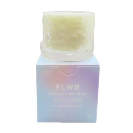Forget Me Not Scented Candle in a Glass Holder 5.5 CM Gift Home Decor Smelly