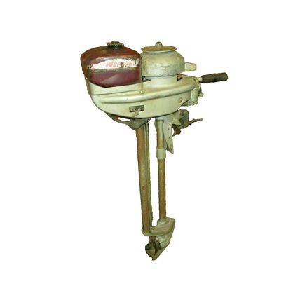 Vintage Neptune 2 Cycle One Cylinder Boat Motor Model A1A for Parts or Repair