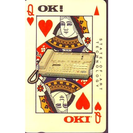 OK! OKI State Of Art Technology S'pore $5 Telephone Card (Used)