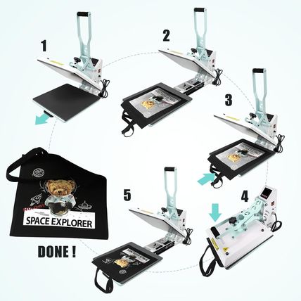 Bettersub Heat Press 15X15 Inch Digital Heat Press Machine, Slide Out Industrial