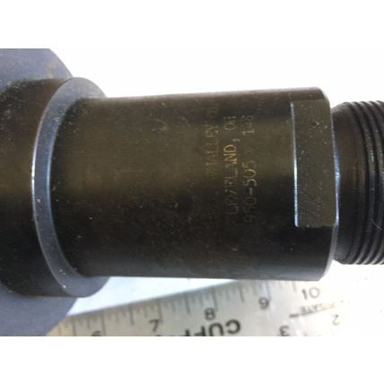 GEORGE WHALLEY 950-505 148 CAT 50 TG100 COLLET CHUCK TOOL HOLDER CHUCK 4-1/2”,AL