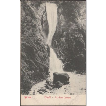 La Gran Cascata, Tivoli, c.1900-05 - RDT Cartolina