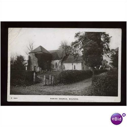 Wiltshire BULFORD Parish Church Postcard by Kingsway (S 1689)