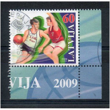 LAT 2009 60s 'BASKETBALL'(CORNER MARGIN) FINE USED (EBID 24173)