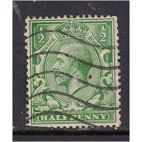 GB 1912 - 24 KGV 1/2d Green shades Wmk 100.(L727 )