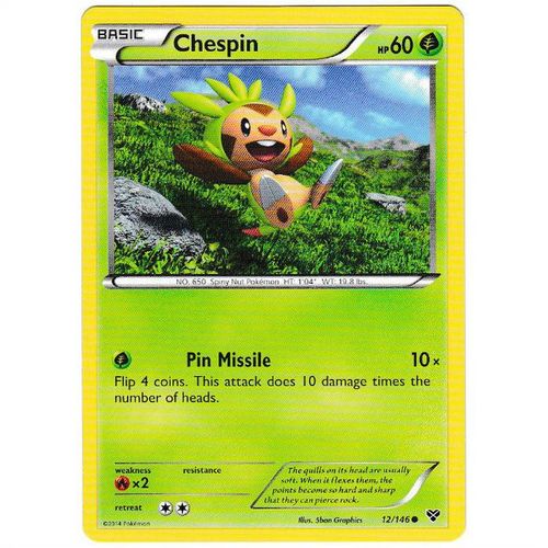 Pokemon XY - #12/146 - Chespin