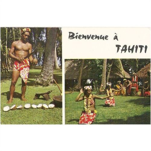 CARTE POSTALE - POLYNESIE FRANCAISE - REF 4