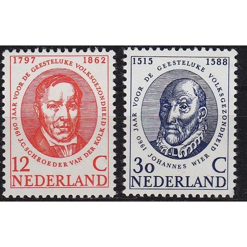 NIEDERLANDE NETHERLANDS [1960] MiNr 0751-52 ( **/mnh ) [01]