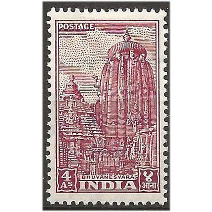 India 1949 SG316 4a Lake Mounted Mint . .. .
