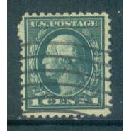 Used 498 1c George Washington Fine A10397