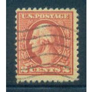 Used 528 2c George Washington Barely Clears A12612