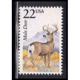 2294 22c Mule Deer Fine MNH W3259