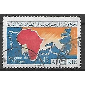 ALGERIE N° 386 YVERT OBLITERE ( USED )