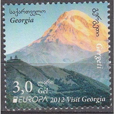 Georgia 2012 Yvert 495 Neuf ** Cote (2017) 9.60 Euro Europa CEPT Tourisme