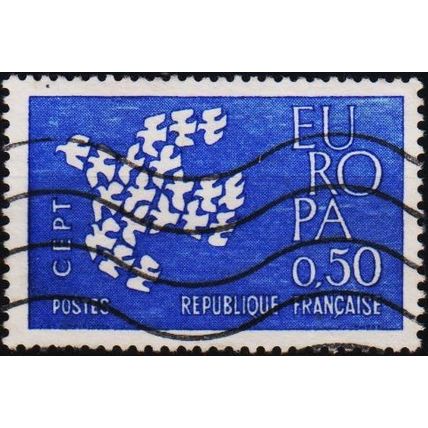 France. 1961 50c S.G.1540 Used