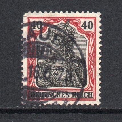 Germany - 1905-11 - 40pf Black & Red, Used