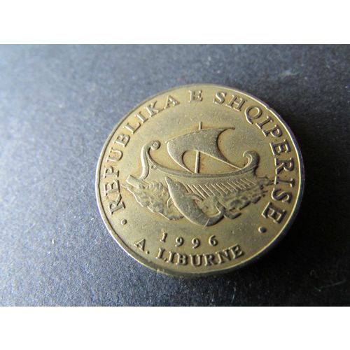 1996 ALBANIA TWENTY LEKE FREE POST. AT