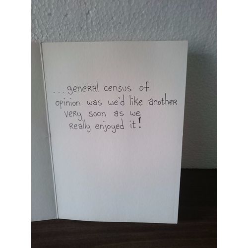Sorry You're Leaving - Joke Card - 001
