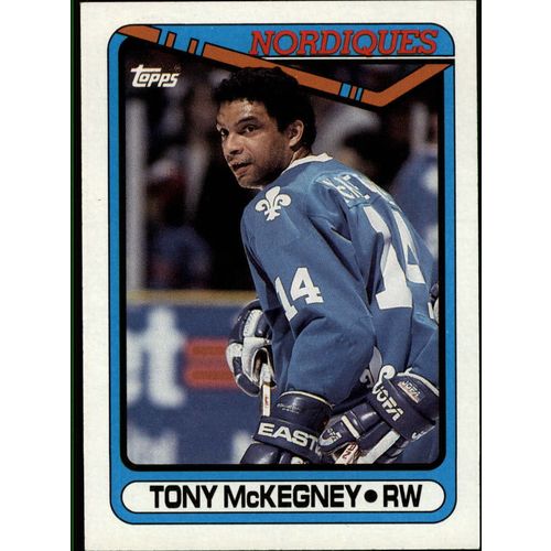 1990/91 Topps Hockey Tony McKegney