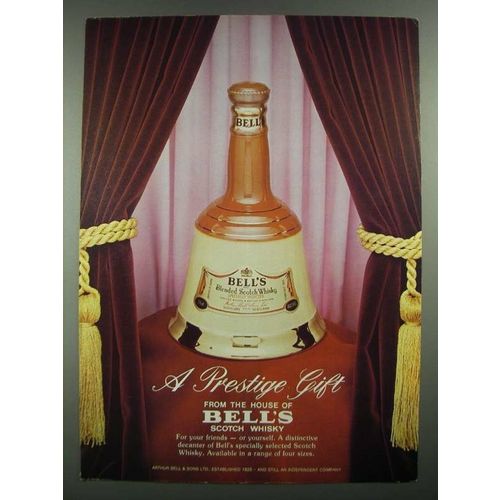 1982 Bell's Scotch Ad - A Prestige Gift
