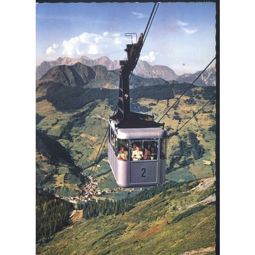 Austria Postcard - Hohenluftkurort Saalbach, 1003 m