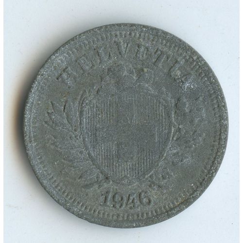 Switzerland 1 One Rappen 1946