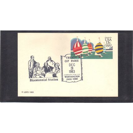 Event Washington UX100 13c Yachting (No Cachet-U/A) CV03725