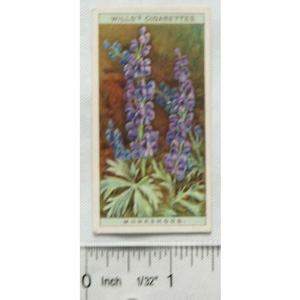 1923 Wills, Wild Flowers No. 23 Monkshood