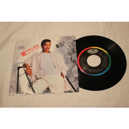 Marlon Jackson Picture Sleeve-DON'T GOx2 STEREO