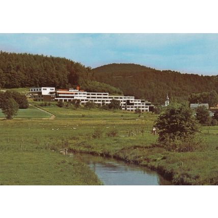 Wasgauland Hotel Gothestrabe Sports Centre Germany Postcard