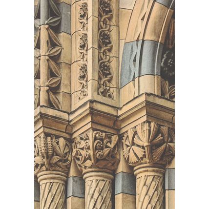 Terracotta Arch London Natural History Museum Postcard